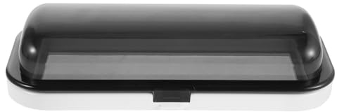 Alipis Marine Radio Waterproof Cover with Flip Top Door, Water Resistant Boat Stereo Protector Case 9.04x4.13x1.57 Inches, Marine Stereo Housing Shield for Boating and Sailing Equipment