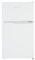 Cookology UCFF87WH 47cm Freestanding under counter Small Fridge Freezer in White - 87 Litre Capacity - 2 Doors - Adjustable Temperature Control - LED Light - 3 Star Freezer Rating