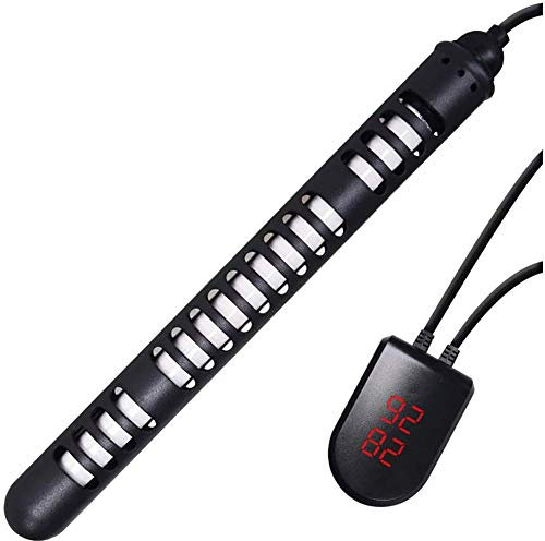 H&RB Temperatura Regolabile Acquario Fish Tank Acqua Termostato Riscaldatore Rod con Display Digitale per Acquari Riscaldamento Stick,800W