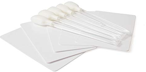 Compatible Cleaning Kit for Evolis Zenius & Primacy Card Printers - 5 Adhesive Cards & 5 Cleaning swabs