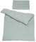 roba Biancheria da Letto per Bambini Lil Planet, 2 Pezzi, Motivo a Pois, Copripiumino 100 x 135 cm + Federa 40 x 60 cm, Cotone Certificato GOTS e Oeko-Tex 100, Verde