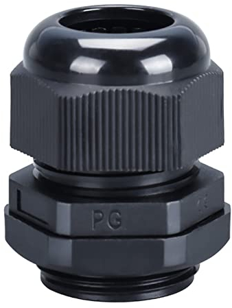25 Pezzi Plastica PG16 Passacavo - Impermeabile IP68 10mm-14mm Filo Condotto Elettrico Giunto Connettore