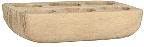 IB Laursen Eierhalter für 6 Eier aus Akazienholz