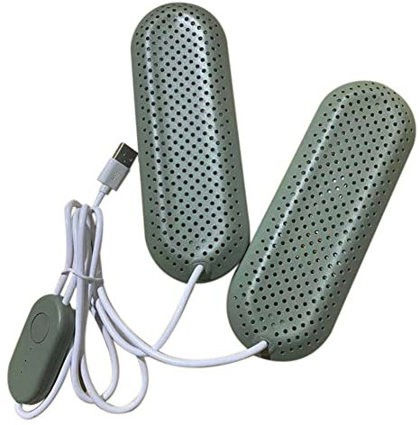 Ghulumn Essiccatore per scarpe USB, portatile, con funzione USB, per deodorizzazione, , asciuga scarpe USB, invernale, 2