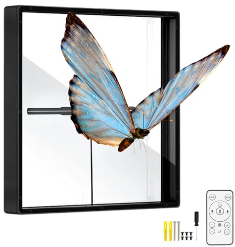 Hologram LED Fan Projector 45CM Holographic Display with Durable Aluminium Alloy Cover for Business Signs and Bar Animation Videos
