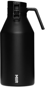 MiiR Stainless Steel Vacuum Insulated Beer and Kombucha Growler - Thermal Vessel for Fresh Craft Brews, Features Pressure Locking Lid and Insulation for Optimal Temperature Control