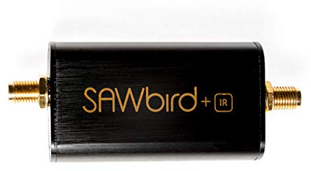 NooElec SAWbird+ IR - Module de Filtrage Saw de Haute Qualité et Module LNA à Très Faible Bruit en Cascade pour Applications Iridium et Inmarsat. Fréquence Centrale de 1620 MHz