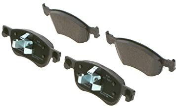 Bosch BP2490 - Pastiglie Freni Auto, Asse Anteriore - Qualità Bosch - Riduzione del Rumore e della Polvere - Certificazione ECE-R90 - Senza Rame - 1 Confezione da 4 Pastiglie