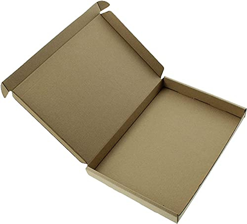 iDEALS UK PACKAGING LTD C5 A5 Postal Pip Boxes Large Letter Cardboard Shipping Boxes for Posting, Flat Pack (Pack of 100, E-Flute, 229 x 159 x 20mm)