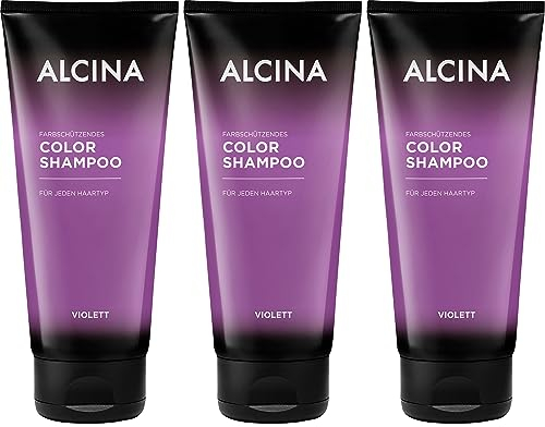 3er Alcina Color Shampoo Violett 200 ml