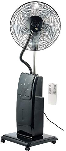 Sichler Haushaltsgeräte Ventilator gegen Mücken: Sprühnebel-Standventilator, Anti-Insekten-Funktion (Versandrückläufer) (Anti Mücken Ventilator, mit Wassernebel, Turmventilator)
