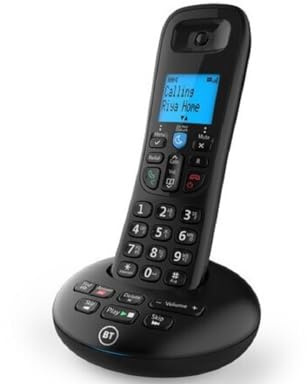 BT 3570 Cordless Landline House Phone with Nuisance Call Blocker, Digital Answer Machine, Single Handset Pack (Renewed)