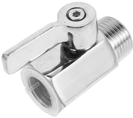 OUNONA Mini Vanne Pour Camping-cars Et Bateaux - Vanne À Tuyau Fileté Contrôle De Vidange À Chaud Construction En Acier Réglage Fuite-