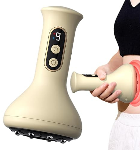 Rimozione della cellulite elettrica, massaggiatore di riduzione della | cellulite, massaggiatore elettrico della cellulite, kit intelligente di terapia di coppettazione elettrica raschiatura