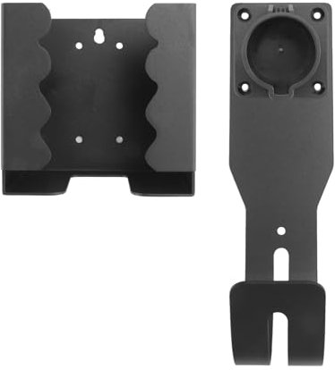 Gosera EV Charger Holder Electric Car Charger Cable Holder Charging Box Holder Wall-Mount 1 Set