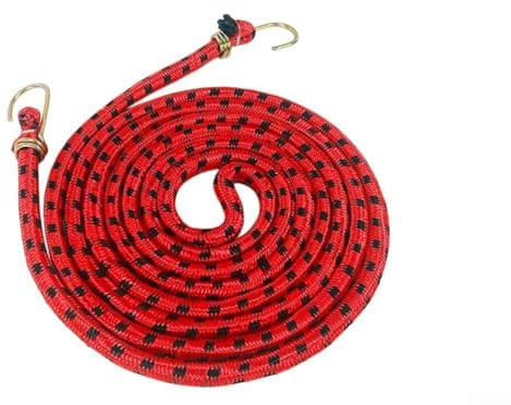 Elastische Mehrzweckseile mit Haken, ein Muss für Autofahrten und Abenteuer (6 Meter)