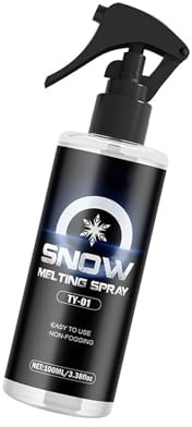 INSEOWI Auto Deicer Sbrinatore per Parabrezza Deicer Spruzzatore Agente Fusione della Neve Detergente Vetri Invernali Detergente Vetri Sbrinamento Spruzzatore Fusione del Ghiaccio