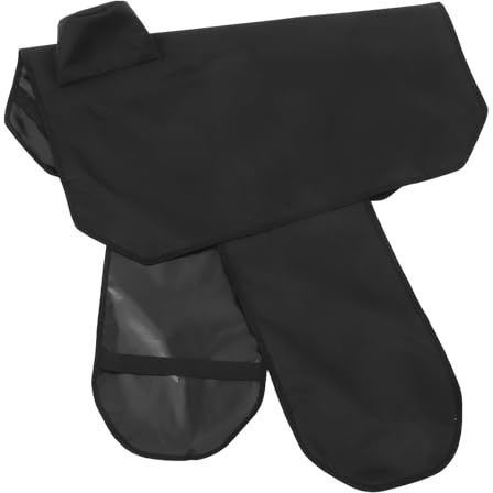 Mikikit Sattelbezug mit Universeller Passform und Komfortablem Schutz aus 600d Oxford Gewebe in Schwarz für Pferdesättel für Westernpferde