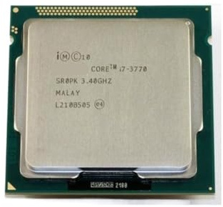 Procesador de CPU Core i7 3770 3,4 GHz SR0PK de Cuatro núcleos LGA 1155