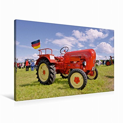 Premium Textil-Leinwand 90 x 60 cm Quer-Format Porsche Diesel Junior | Wandbild, HD-Bild auf Keilrahmen, Fertigbild auf hochwertigem Vlies, Leinwanddruck von Günther Geiger