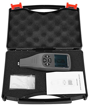 Schichtdickenmessgerät Beschichtung Meter, GM240 Digital LCD Lack Schichtdickenmessgerät Tester Metall Auto Test Messen 0~1300um