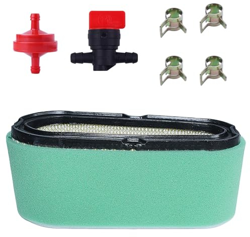 AUMEL Luftfilter 496894S 496894 für Briggs und Stratton mit Vorfilter 493909 691642 272403S 272403 Vorfilter ersetzt Handwerker Ersatz, Kraftstofffilter Ersatzteil Kit 11 in 1