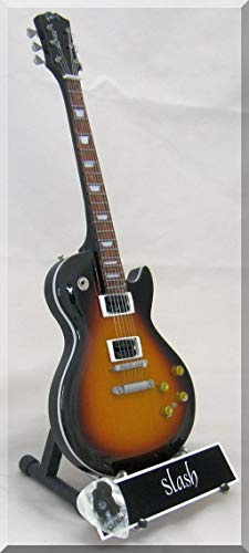 ARTSTUDIO35 SLASH Miniatur Gitarre GUNS & ROSES mit Plektrum in Schwarz