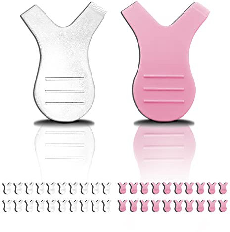 40 Pezzi Y Forma Pennelli per Ciglia.Spazzola Laminazione Ciglia Forma DIY in Silicone.Spazzole Estensione Innesto Pennello Ciglia di Bellezza di Trucco per Arriccia Innesto L'estensione delle Ciglia