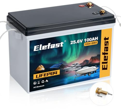 lifepo4 batería de litio 100ah 24v batería de litio integrada 100A BMS, hasta 20000 ciclo profundo, batería de motor de trolling de litio también adecuada para RV, barco, sistema solar almacenamiento