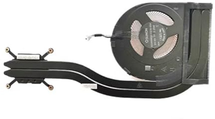 Ventilateur de processeur CC 5 V avec dissipateur thermique de rechange pour ordinateur portable Lenovo ThinkPad T490 T495 T14 Gen1 02DL962 5H40W36702 01YU188 (ThinkPad T495 T14 Gen1)