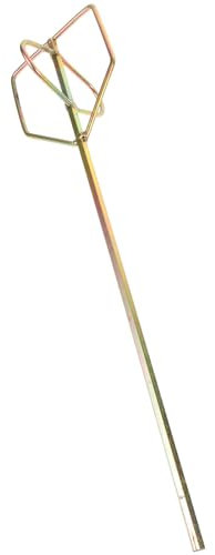 jojofuny Varilla Mezcladora Para Taladro Puntas Hexagonales Batidor De Pintura y Mortero Con Fondo Plano Agitador Versátil Para Mezcla Rápida Proyecto Construcción y Renovación