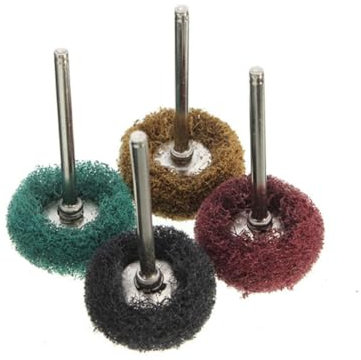 Gatuida 40stücke Teiliges Nylon Polierkopf Schleifpads Für Heimwerkstatt Geeignet Für Entfernen Von Grobheiten Und Reinigen