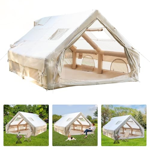 Eikuavons Uppblåsbart Tält, 300 x 400 x 210 cm (L x B x H), 4 Personer, Camping & Vandring