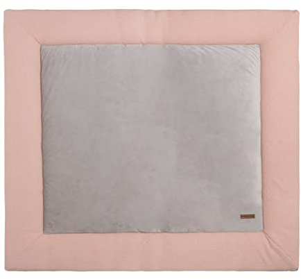 Baby's Only Laufgittereinlage Classic - Gestrickte Spielmatte - Krabbeldecke für Baby - Extra dick und weich - beidseitig verwendbar - Blush - 80x100 cm