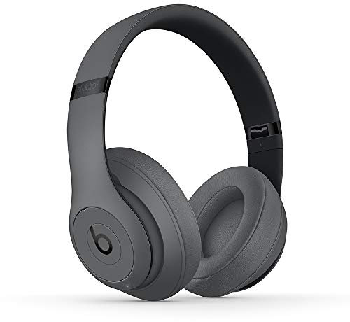 Beats Studio3 Wireless con cancelación de ruido - Auriculares supraaurales - Chip Apple W1, Bluetooth de Clase 1, 22 horas de sonido ininterrumpido - Gris