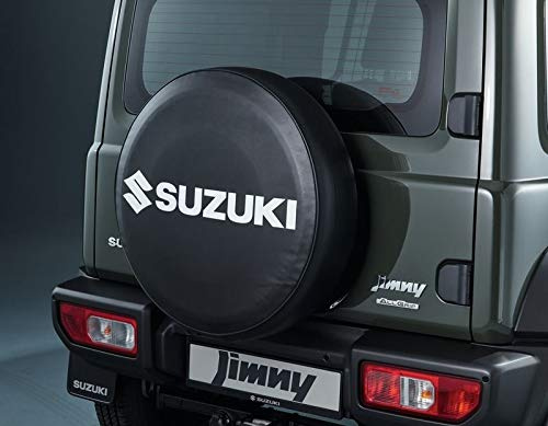 Suzuki, copriruota in tessuto, copertura per ruota di scorta, senza piastra, con logo