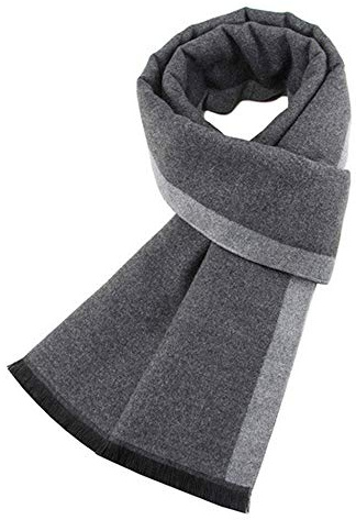Ueither Herren Weich Warm Herbst und Winter Schal Komfortabel Eleganter Tartan Schals (180cm x 30cm, Farbe 29)