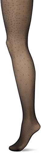 KUNERT Damen Pearl SH Strumpfhose, Black, 38/40