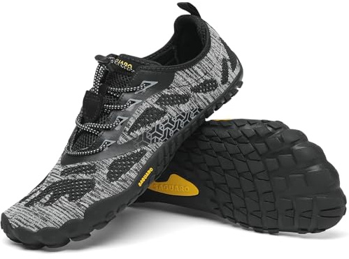 SAGUARO Barefoot Zapatillas Minimalista Ligera Zapatillas de Trail Running para Zero Drop Soles, Gr.36-48