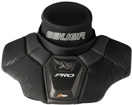 Bauer PRO Certified Senior Black Torwart Halsschutz