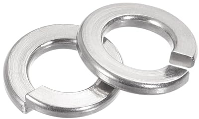 sourcing map 30Pcs Rondelle Blocage fendue 5/16 Ressort Rondelle Blocage | 304 Acier Inox
