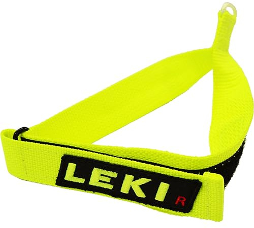 LEKI Trigger V-Race Strap, jaune fluo