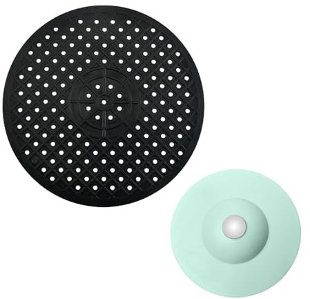 ZBHDEYG 1 alfombrilla para fregadero de cocina, 1 tapón para fregadero, inserto de silicona para fregadero de cocina, alfombrilla para fregadero de cocina, alfombrilla de absorción de fregadero,