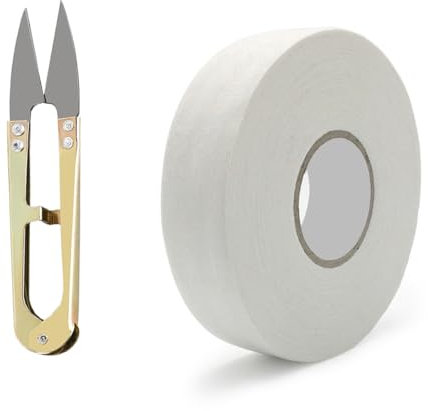 EIHI Schlägertape Hockey Tape 25mm f. Eishockey, je 25 m，Mit 1 x U-förmiger Schere