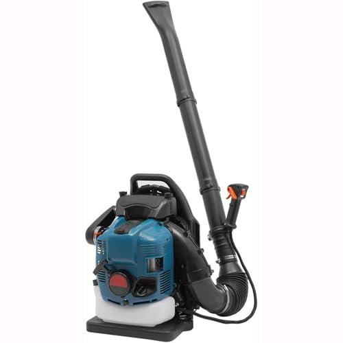 GHRERTX Benzin-Laubbläser, 85,6 cm³, 4-Takt-Motor, Rucksack-Laubbläser, Schneefräse mit Düsenverlängerung, Luftvolumen 1,41 m³/s, zur Staubentfernung beim Schneeblasen