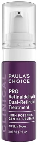 Paula's Choice CLINICAL Pro Retinaldehyde Dual-Retinoid Treatment - Anti-Aging Gesichtsserum - Unreine Haut - Für eine reine Haut - mit Retinal & Adapinoid - Alle Hauttypen - 5 ml