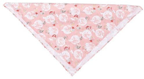 Gatuida Japanisches Wickeltuch aus Baumwolle Rosa Furoshiki mit Mond Kaninchen Waschbar und Wiederverwendbar Vielseitig für Geschenkverpackung Picknick Zuhause und Outdoor Geeignet