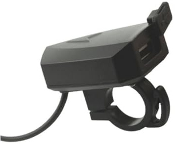 SEWACC Motorcycle USB Charger Motorbike Phone Charging Equipment Easy Installation for Navigation and Power Supply