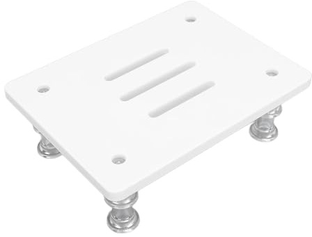 Tnfeeon Soporte para Bomba de Agua para Pecera, Diseño de Ajustable, Antivibración y Reducción de Ruido, Admite Bombas Grandes de hasta 16x12 Cm, Configuración Duradera para Acuario Esencial