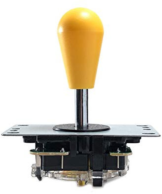 TX GIRL Arcade Machine Joystick For Pacman Capcom Mame Arcade Joystick Retro Arcade Machine (Color : Yellow)